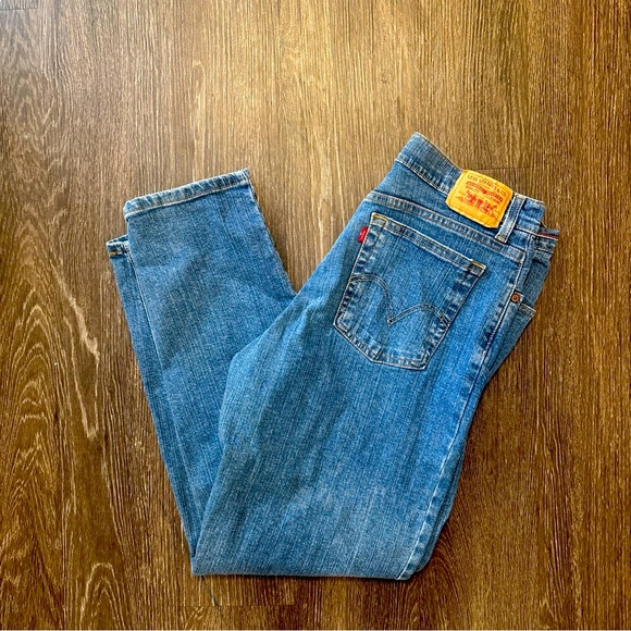 Levi’s Vintage Y2K 550 Relaxed Tapered Women’s Jeans Size 16 M (32x29) High Rise - Picture 1 of 8